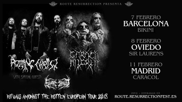 Nueva Route Resurrection: ROTTING CHRIST Y CARACH ANGREN