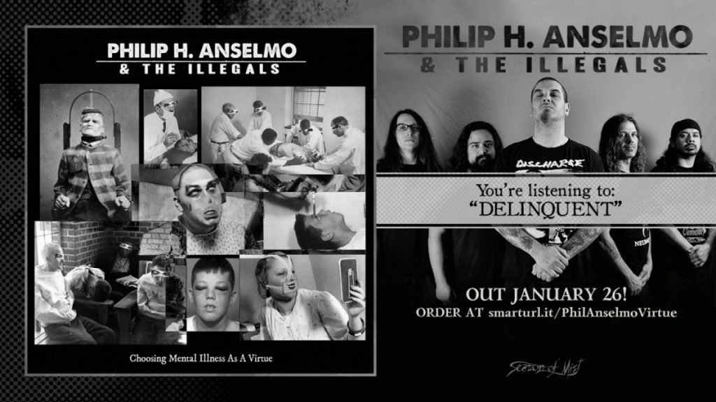 Nuevo tema de Phil Anselmo "Delinquent"