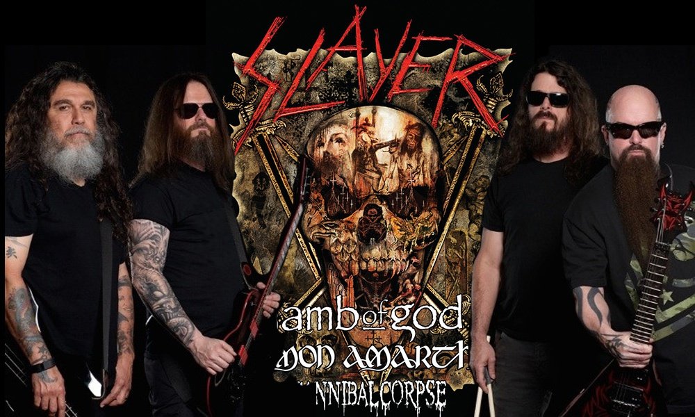 Slayer anuncia una gira junto con Cannibal Corpe, Amon Amarth y Lamb of God