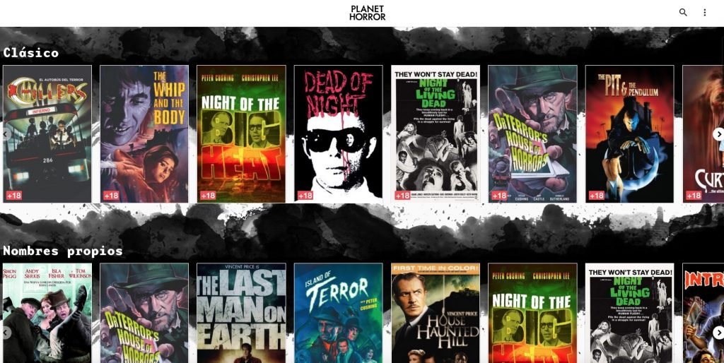 Nace Planet Horror, el Netflix de las películas de terror