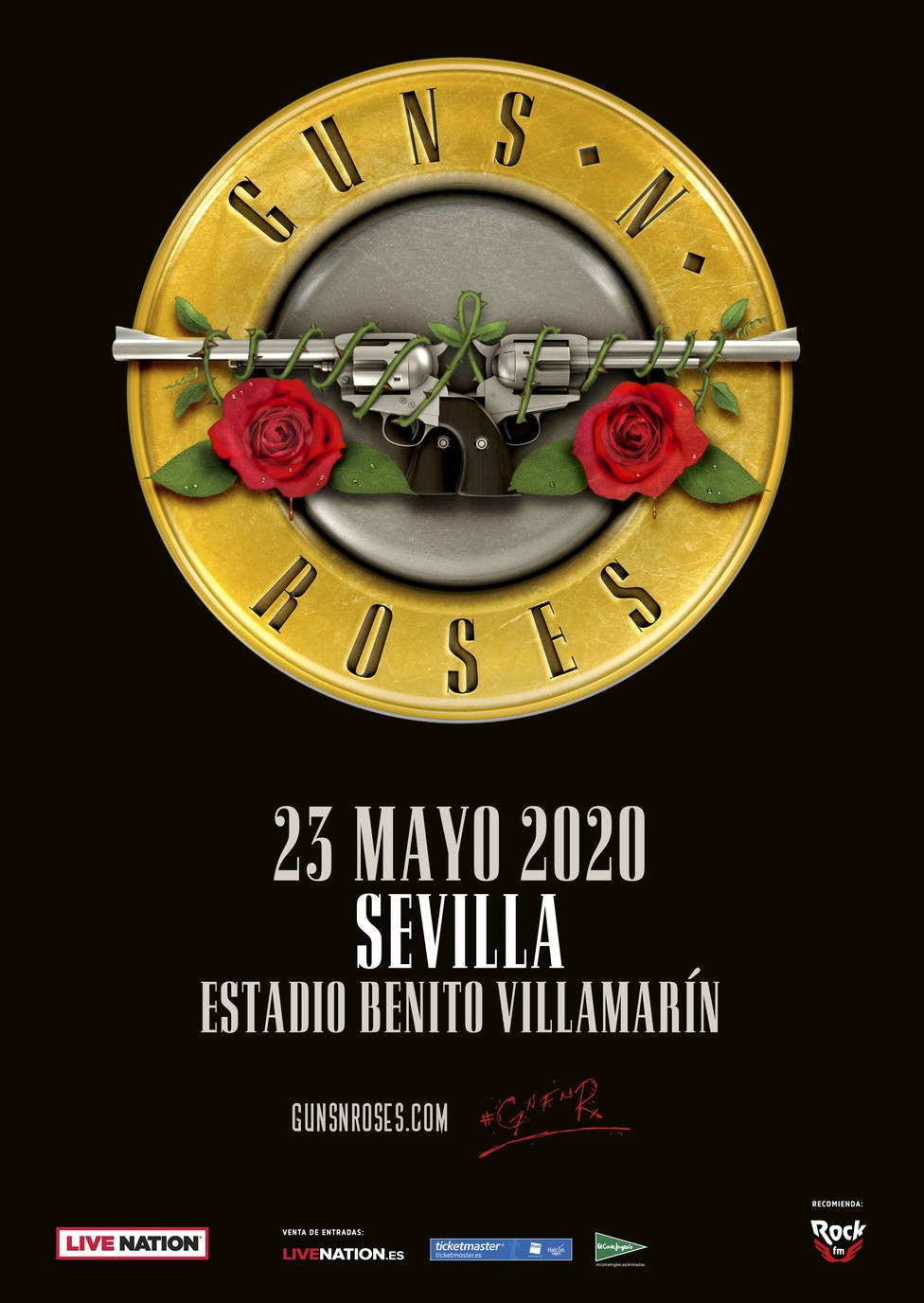Guns N' Roses España Sevilla 2020