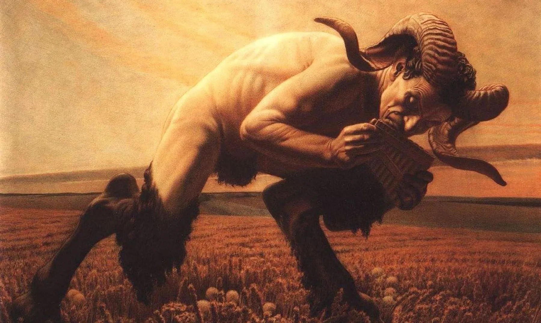 Dios Pan de la mitología griega