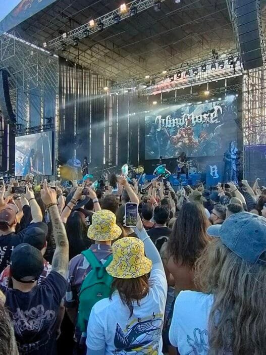 Wind Rose en el Leyedas del Rock