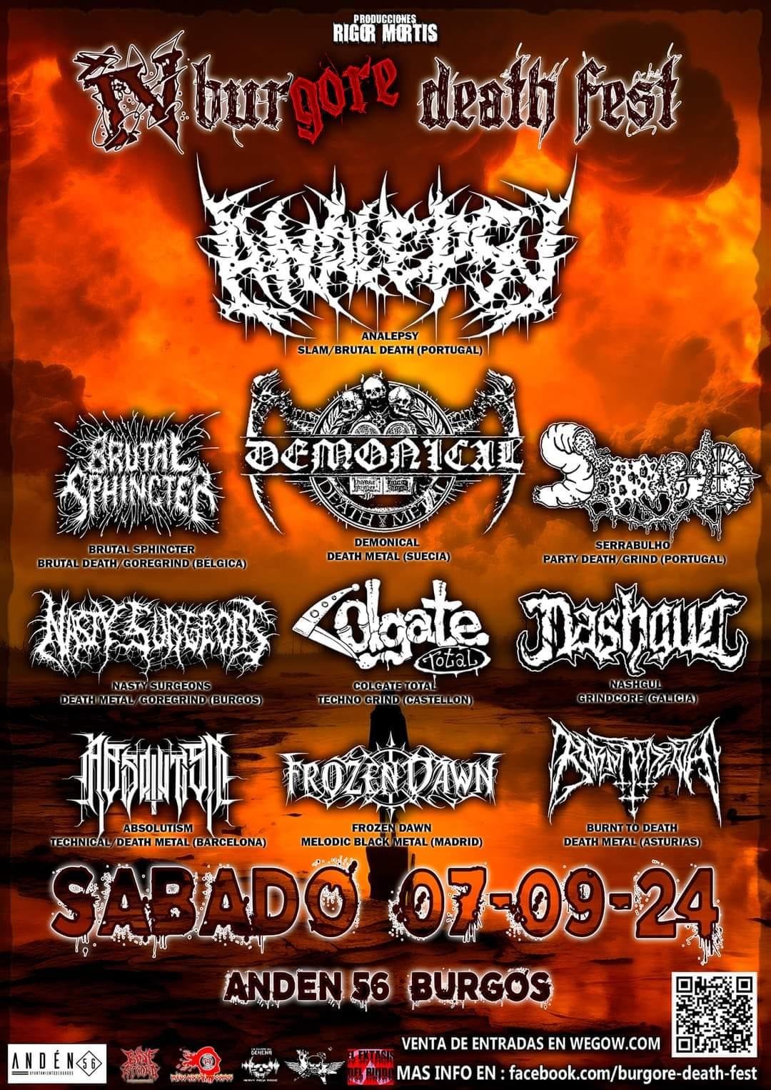 IV Edición Burgore Death Fest