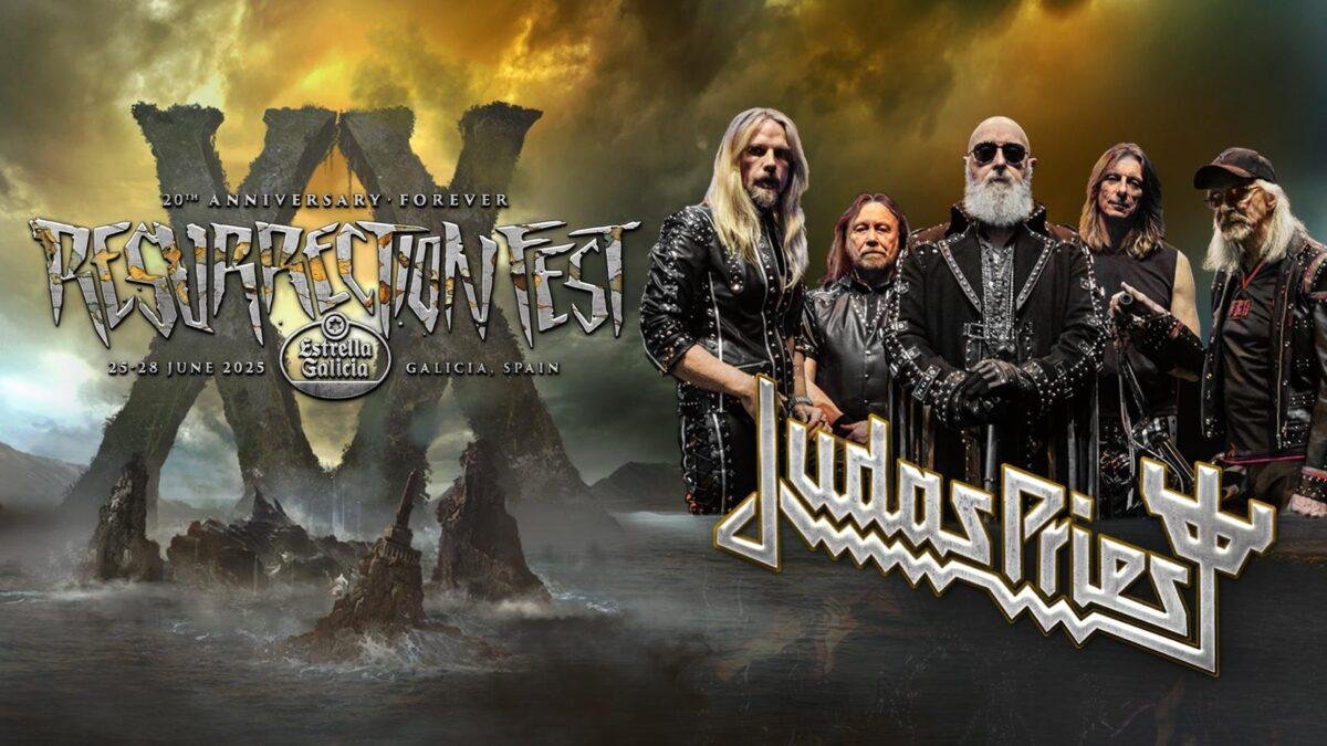 Judas Priest Regresa al Resurrection Fest para Celebrar el Aniversario de «Painkiller» y Presentar «Invincible Shield»