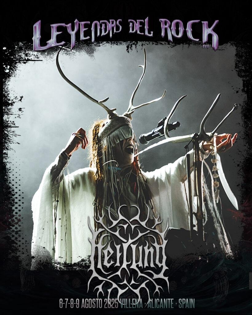 Heilung encabezará Leyendas del Rock 2025: un ritual místico de raíces nórdicas