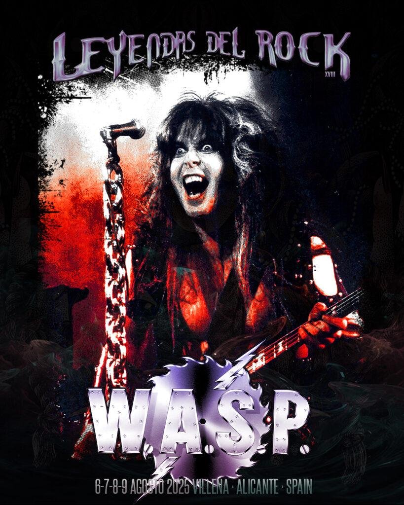 W.A.S.P. en Leyendas del Rock 2025