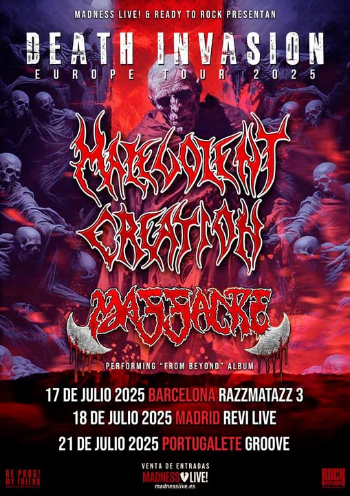 MALEVOLENT CREATION y MASSACRE