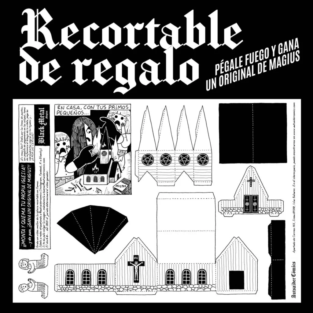 "Black Metal", la Novela Gráfica de Magius