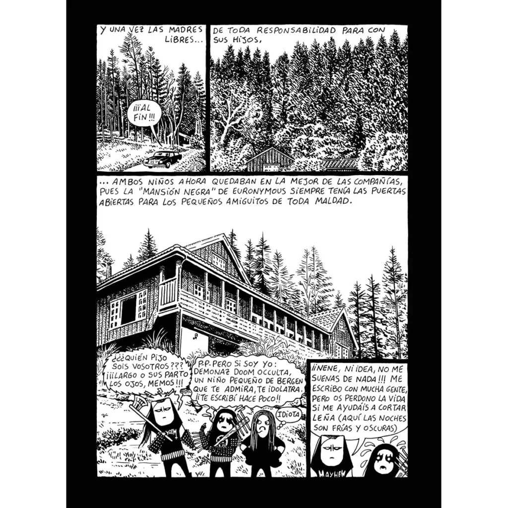 "Black Metal", la Novela Gráfica de Magius