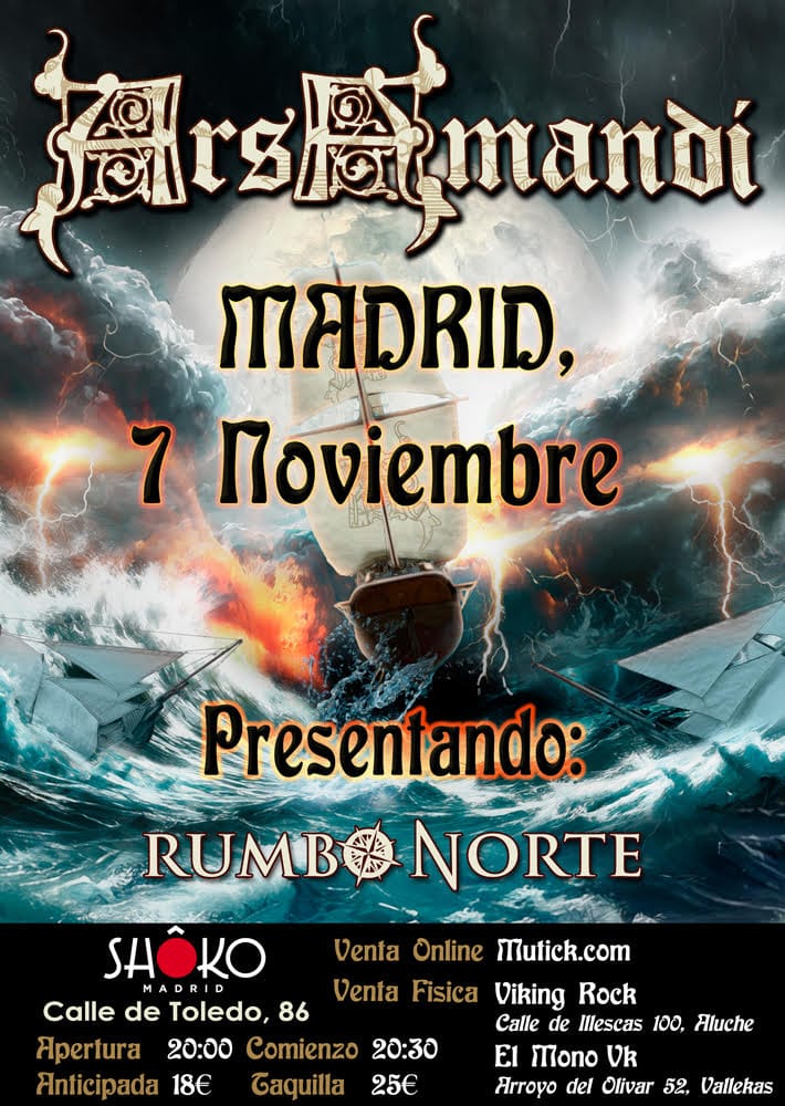 Ars Amandi – Presentación Rumbo Norte en Madrid