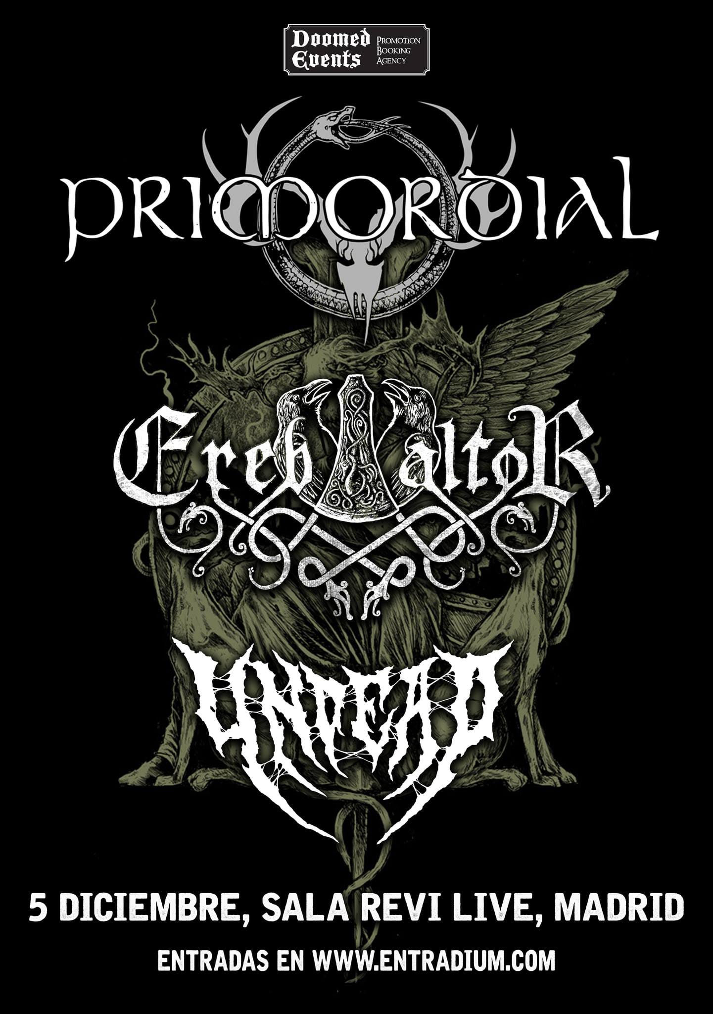 PRIMORDIAL + EREB ALTOR + UNDEAD
