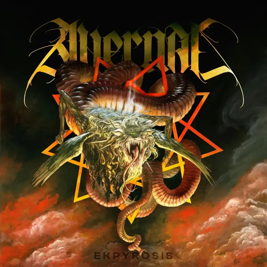 Portada de "EKPYROSIS" de AVERNAL