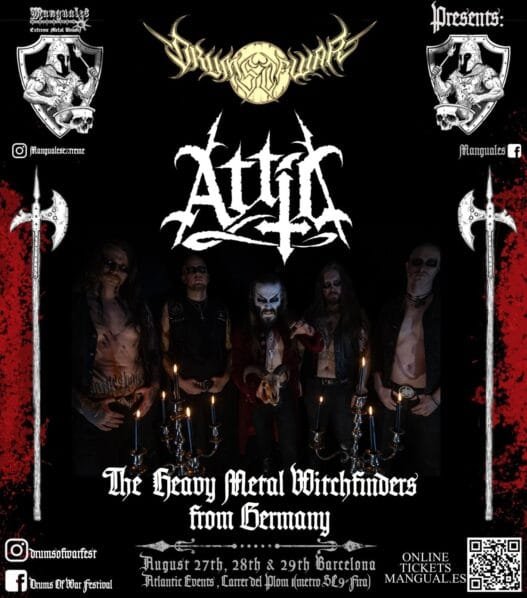 ATTIC se incorpora al cartel de Drums Of War 2026