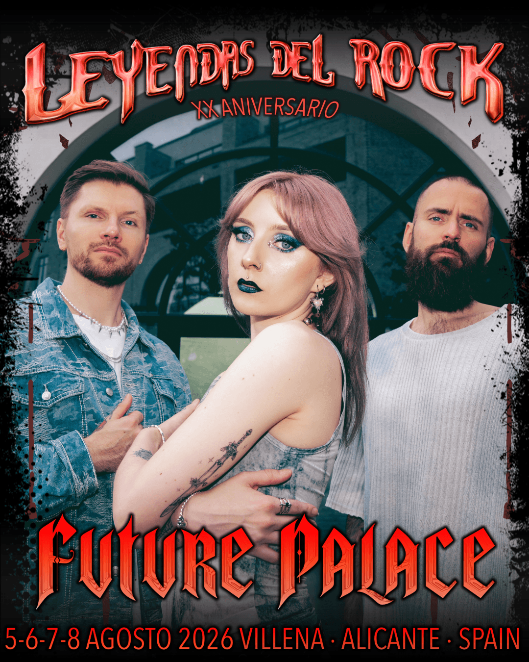 Future Palace confirmado en Leyendas del Rock 2026