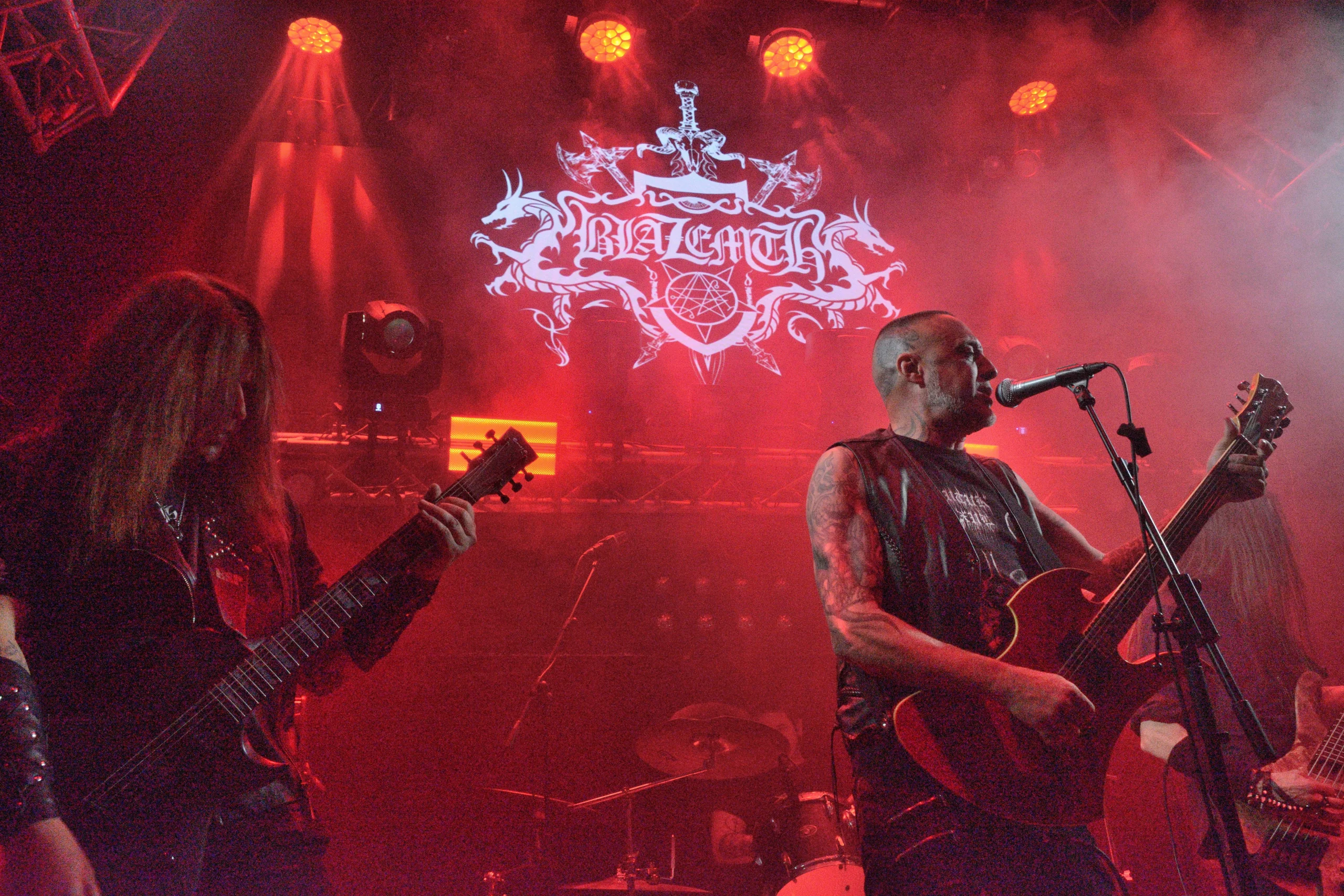 Blazemth (Black Metal) concierto en Madrid Sala Nazca marzo 2026.