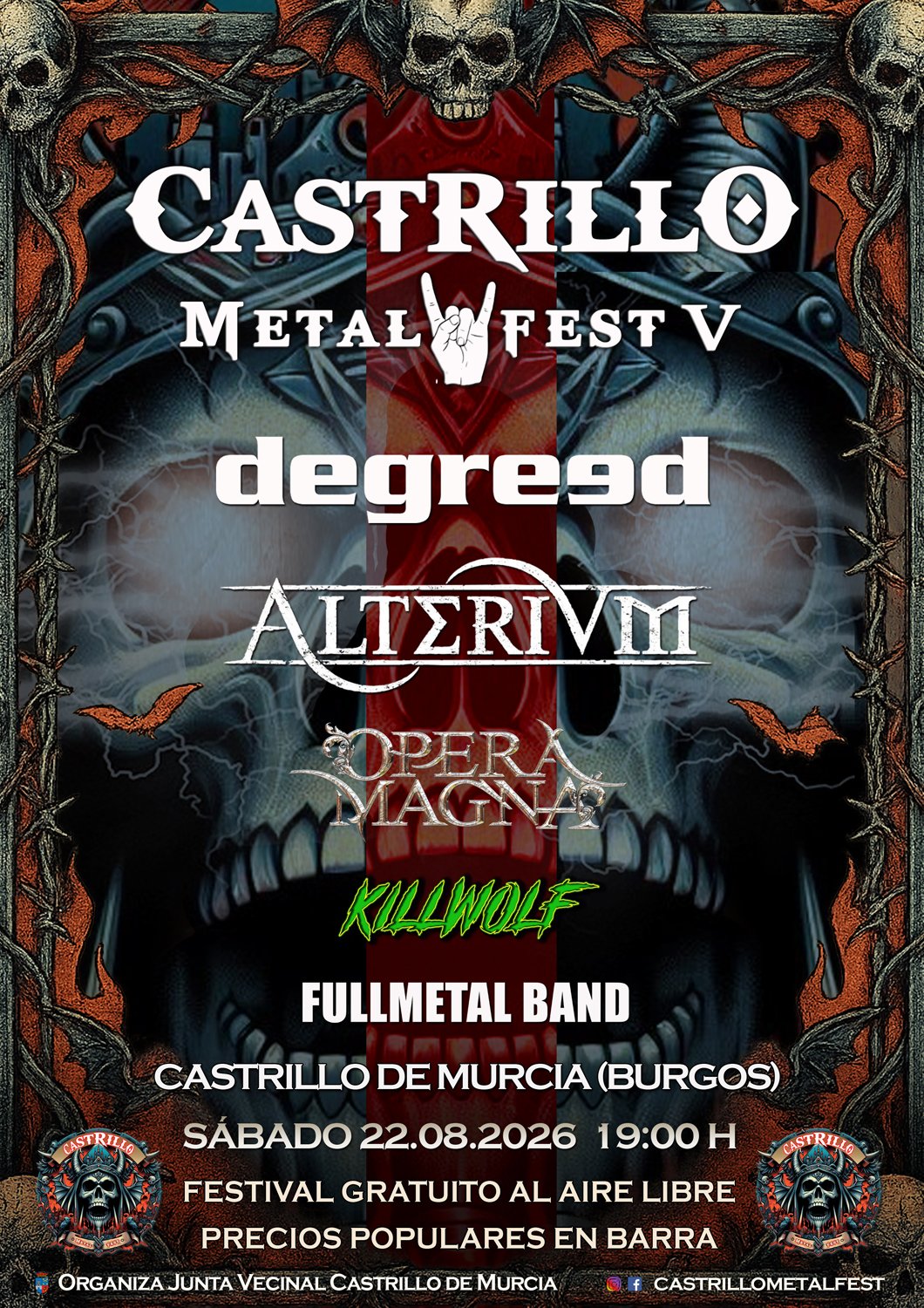 𝐂𝐀𝐒𝐓𝐑𝐈𝐋𝐋𝐎 𝐌𝐄𝐓𝐀𝐋 𝐅𝐄𝐒𝐓 𝐕 – GRATUITO