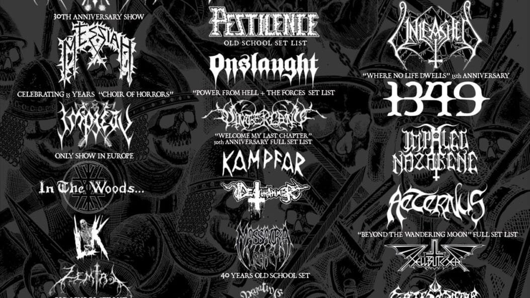 Drums of War Festival reparto por dias