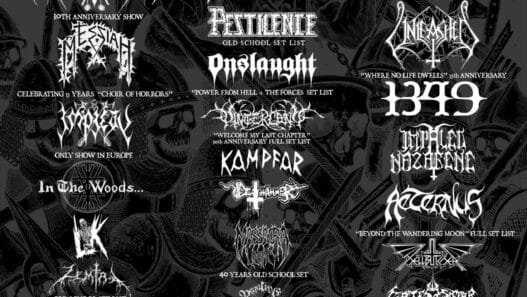 Drums of War Festival reparto por dias