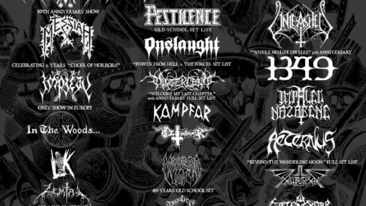 Drums of War Festival reparto por dias