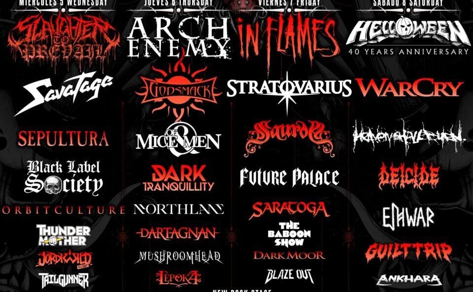 Cartel definitivo Leyendas del Rock 2026