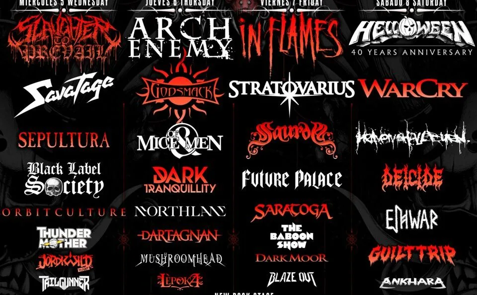 Cartel definitivo Leyendas del Rock 2026