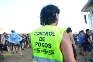 Leyendas del Rock Control de pogos