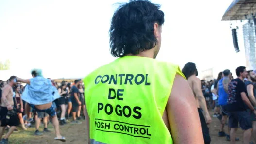 Leyendas del Rock Control de pogos