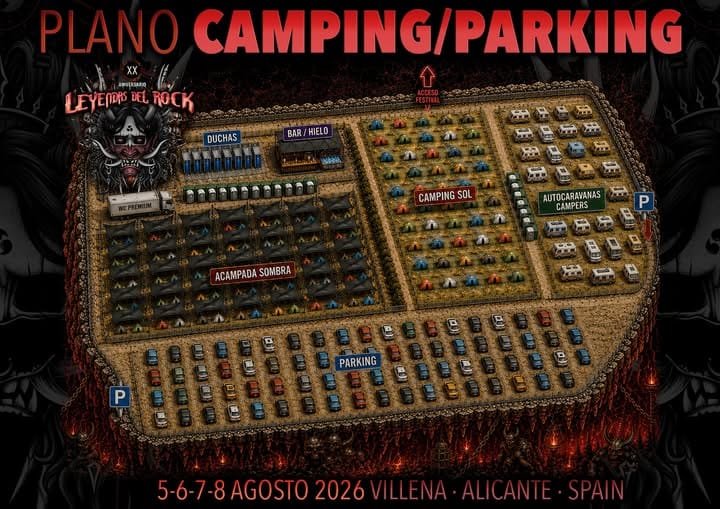 Zona de Acampada Leyendas del Rock