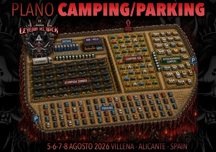Zona de Acampada Leyendas del Rock