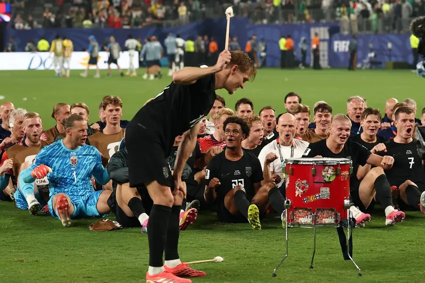 Noruega rema en el Mundial de futbol