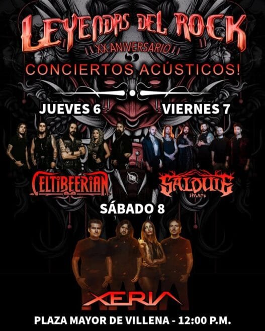Leyendas del Rock CÚSTICOS PLAZA MAYOR 2026