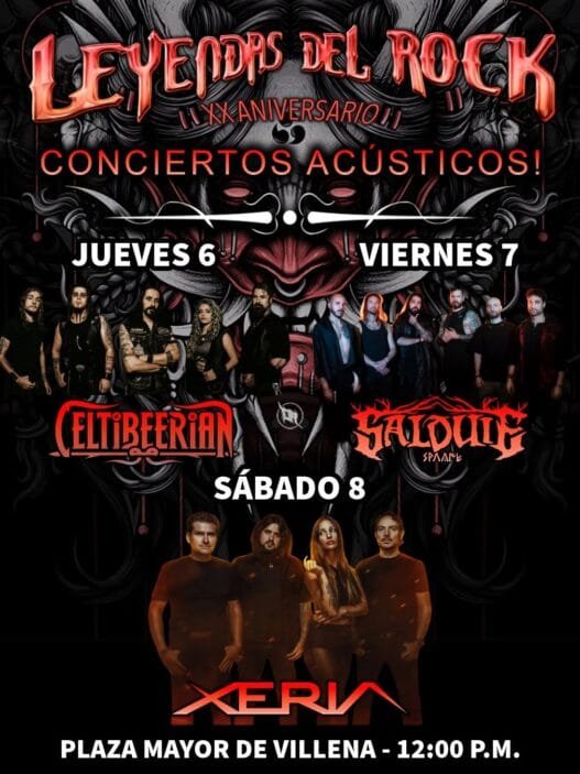 Leyendas del Rock CÚSTICOS PLAZA MAYOR 2026