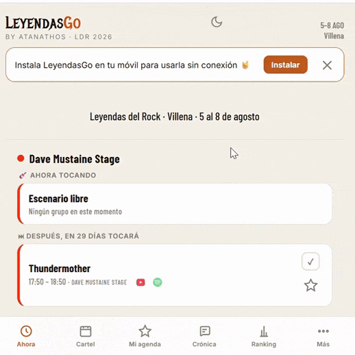 LeyendasGo APP