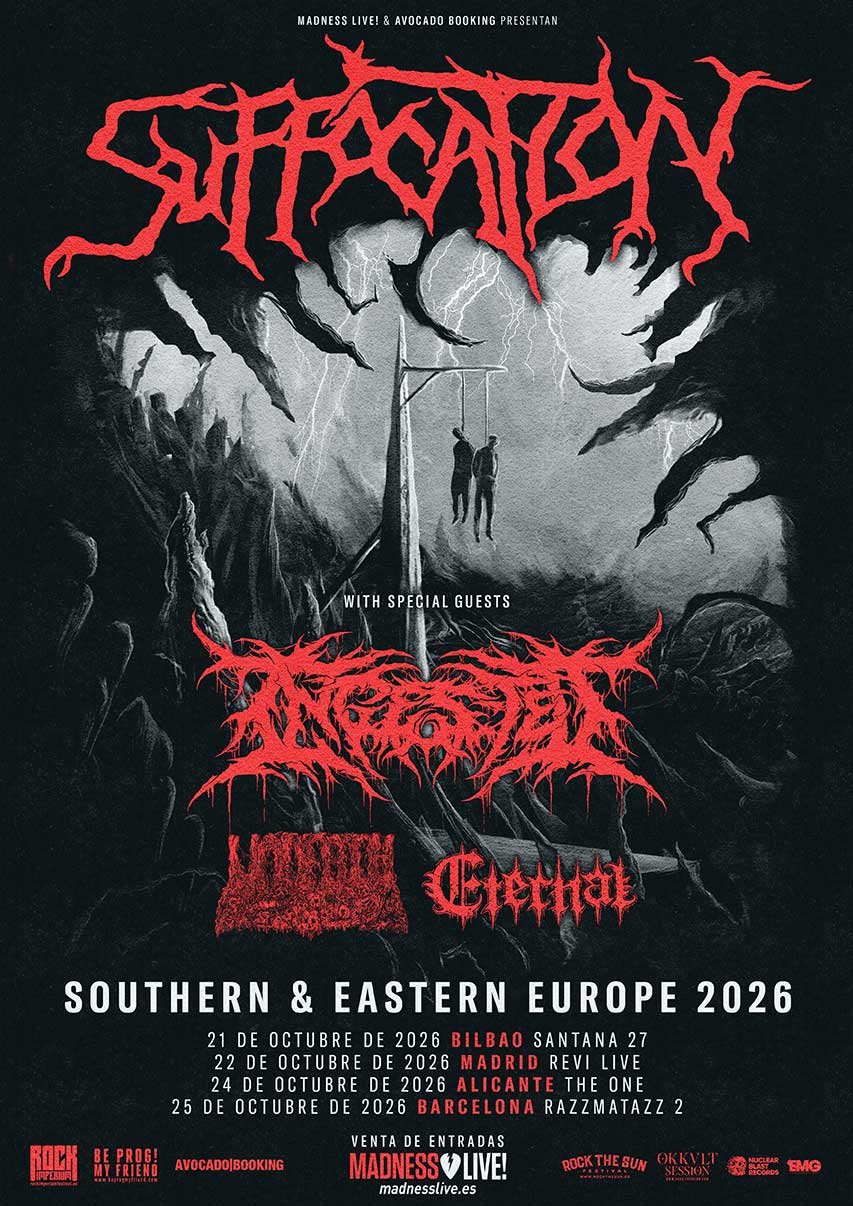 Suffocation + Ingested + Undeath + Eternal