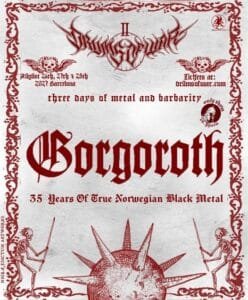 GORGOROTH Drums of War 2027