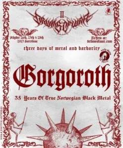 GORGOROTH Drums of War 2027