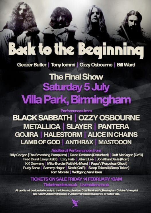 Ozzy & Black Sabbath: Back To The Beginning